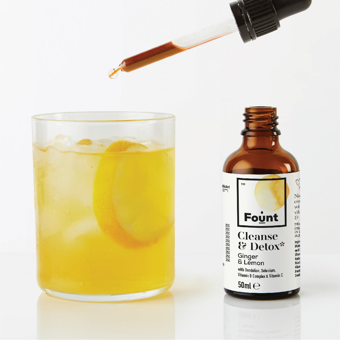 Cleanse &amp; Detox: Ginger &amp; Lemon - Fount Drinks