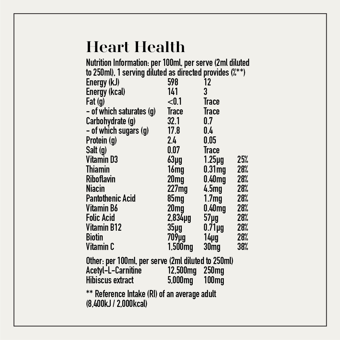 Heart Health: Red Berries &amp; Hibiscus - Fount Drinks